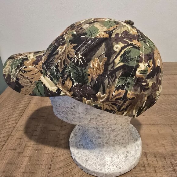 Camouflage Otto Collection Adjustable Baseball Cap With Embroidered "R" Logo - Picture 2 of 6